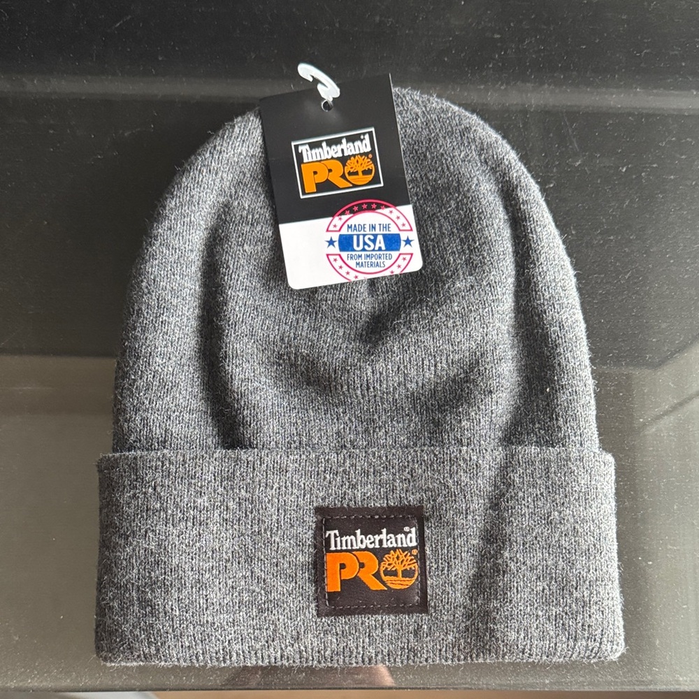 Timberland PRO Gray Knit Beanie  ( unisex )